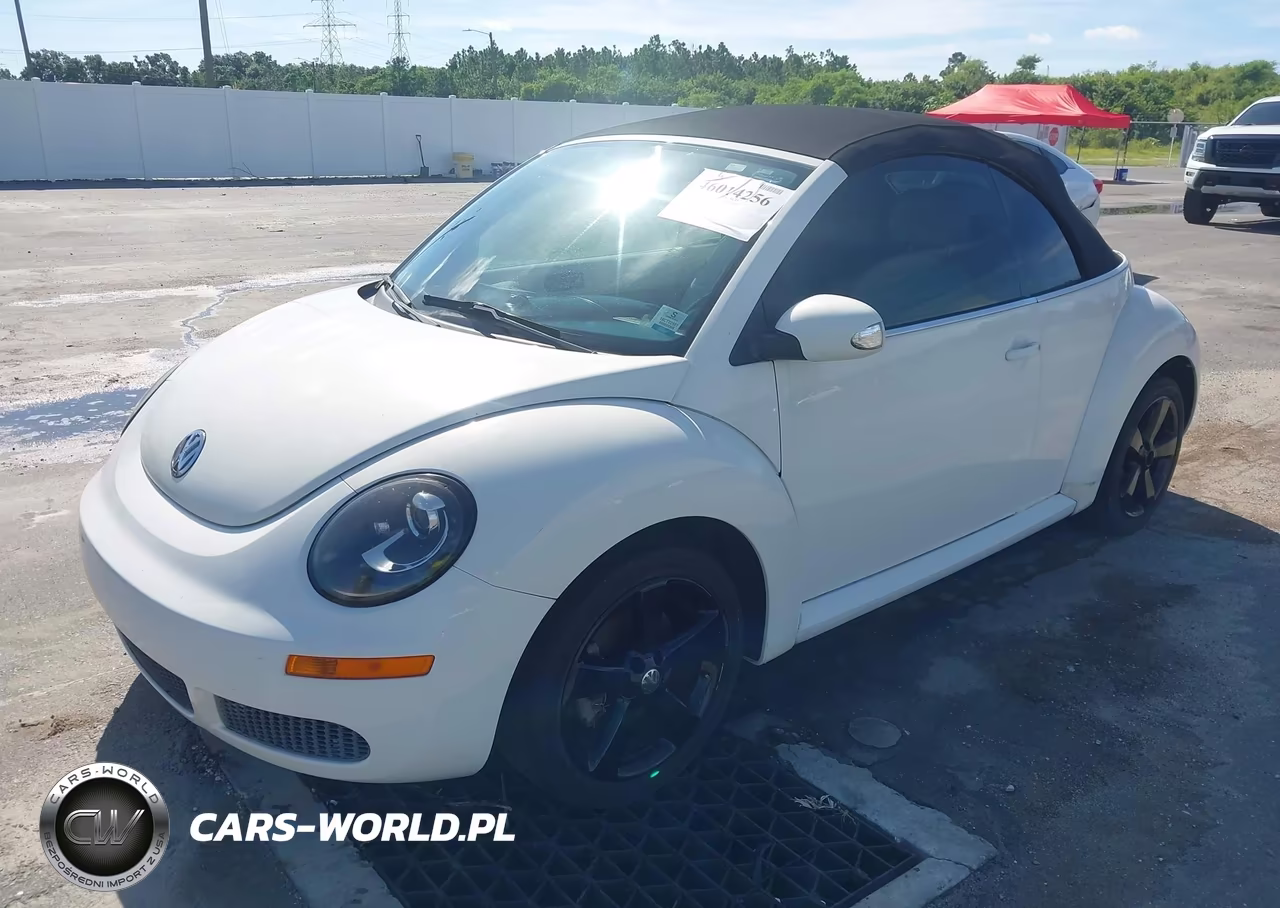 2007 Volkswagen New Beetle Triple White VIN:3VWFF31Y87M421872 - 2