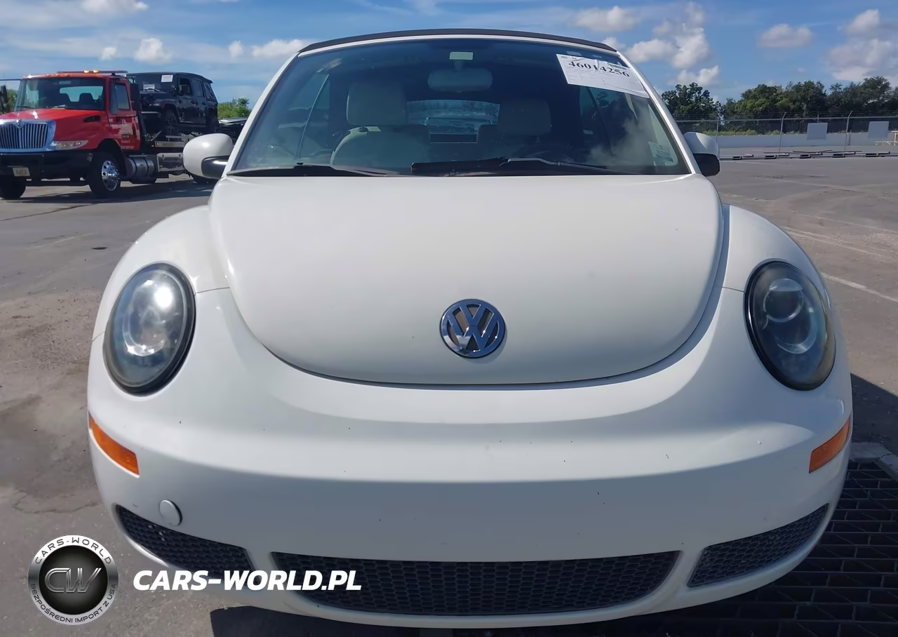 2007 Volkswagen New Beetle Triple White VIN:3VWFF31Y87M421872 - 6