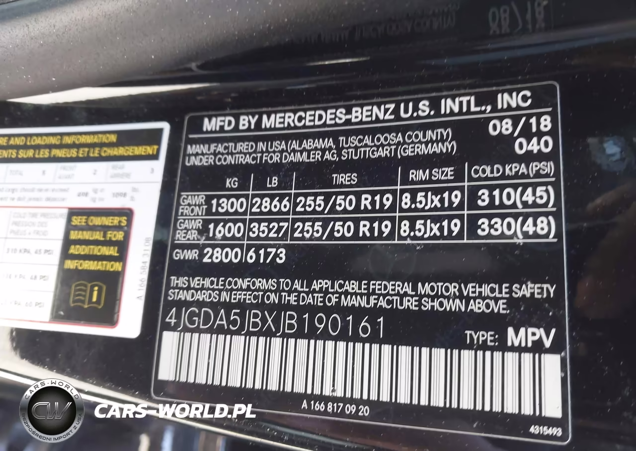 2018 Mercedes-Benz Gle 350 VIN:4JGDA5JBXJB190161 - 9