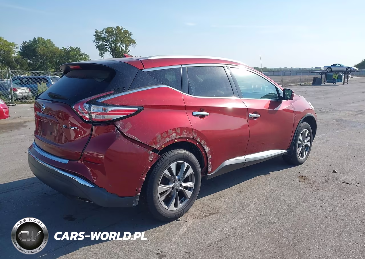 2015 Nissan Murano Sl VIN:5N1AZ2MHXFN220386 - 6