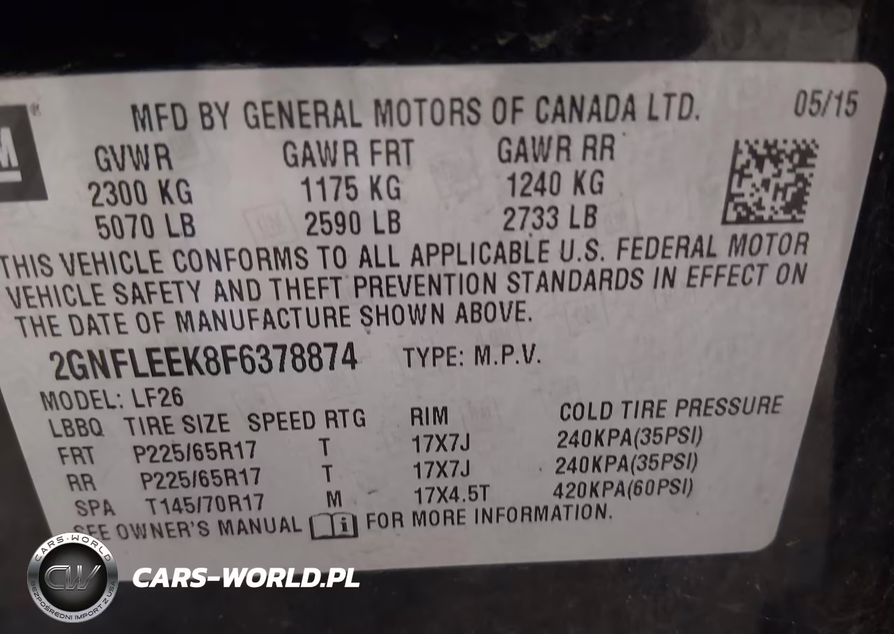 2015 Chevrolet Equinox Ls VIN:2GNFLEEK8F6378874 - 9