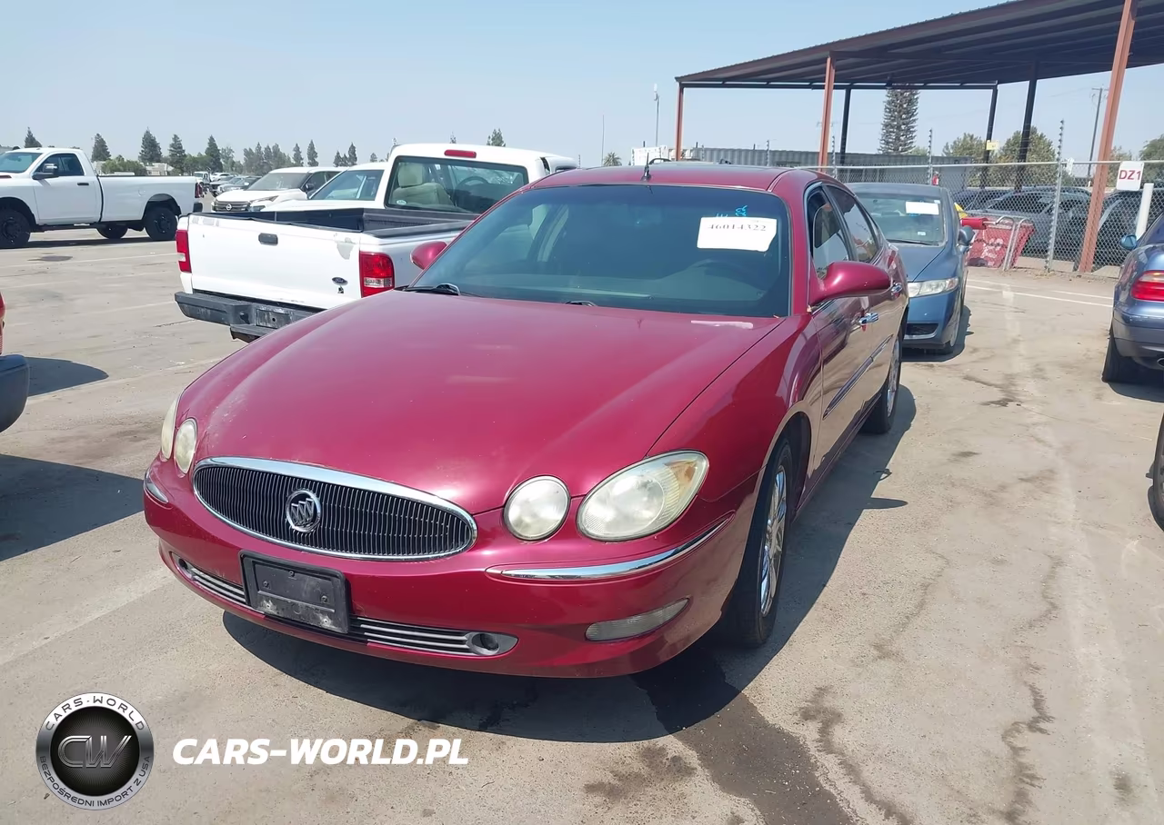 2005 Buick Lacrosse Cxs VIN:2G4WE537551211770 - 2