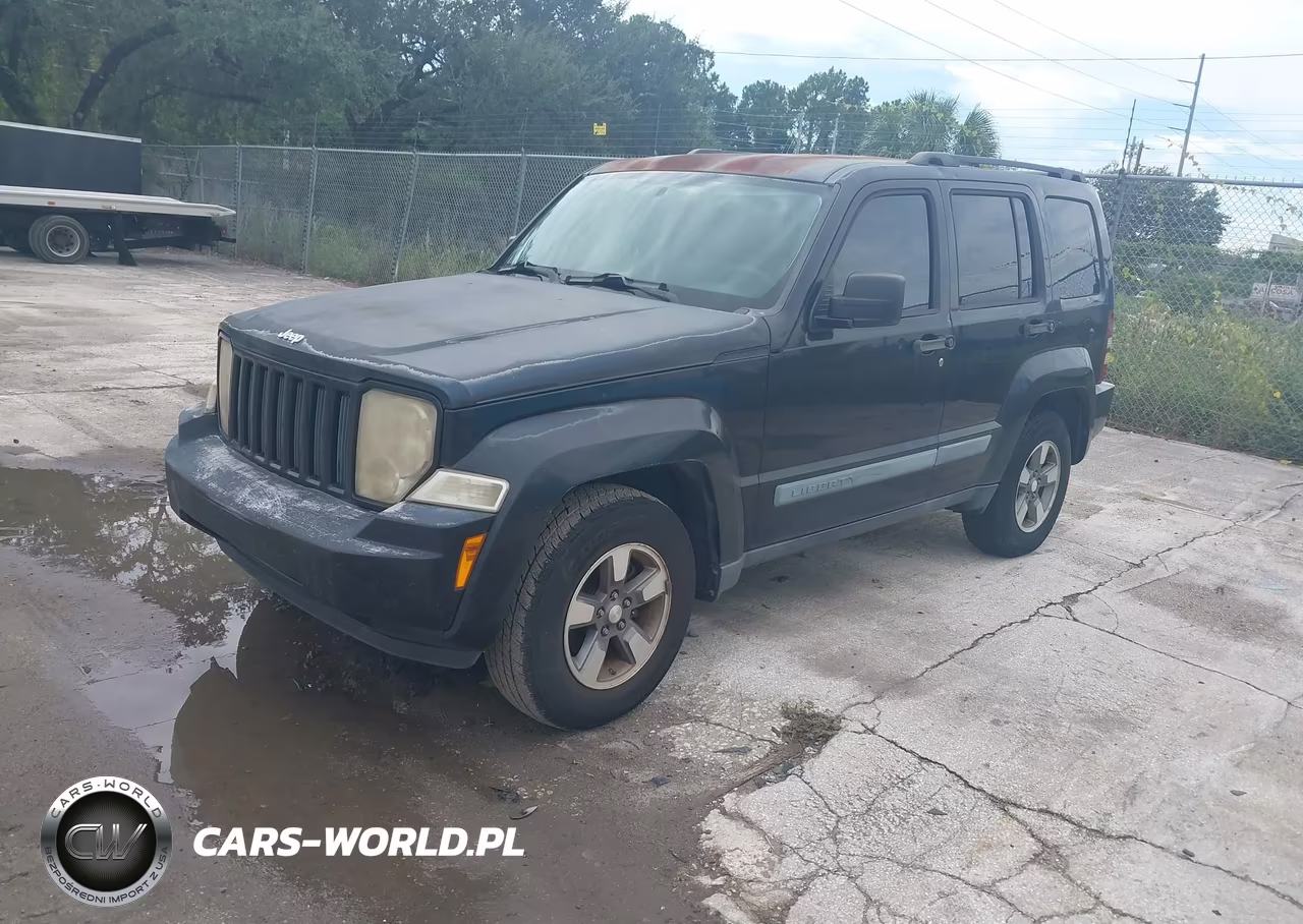 2008 Jeep Liberty Sport VIN:1J8GP28K58W228539 - 2
