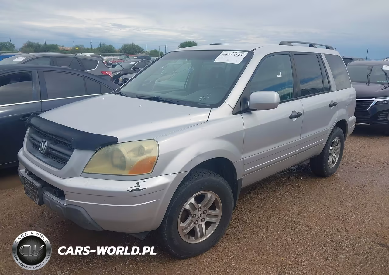 2003 Honda Pilot Ex VIN:2HKYF18453H588161 - 2