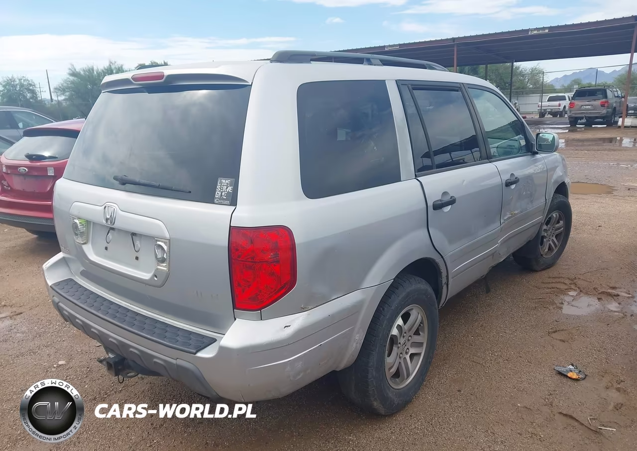 2003 Honda Pilot Ex VIN:2HKYF18453H588161 - 4