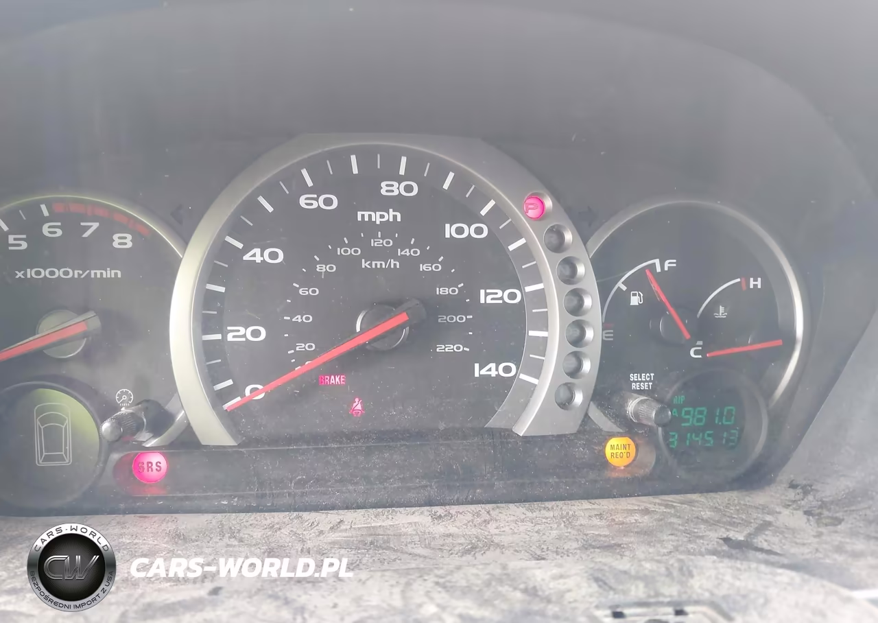 2003 Honda Pilot Ex VIN:2HKYF18453H588161 - 7