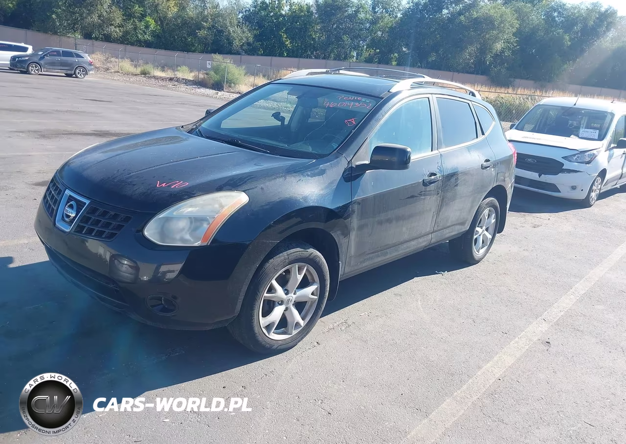 2008 Nissan Rogue Sl VIN:JN8AS58V68W129420 - 2