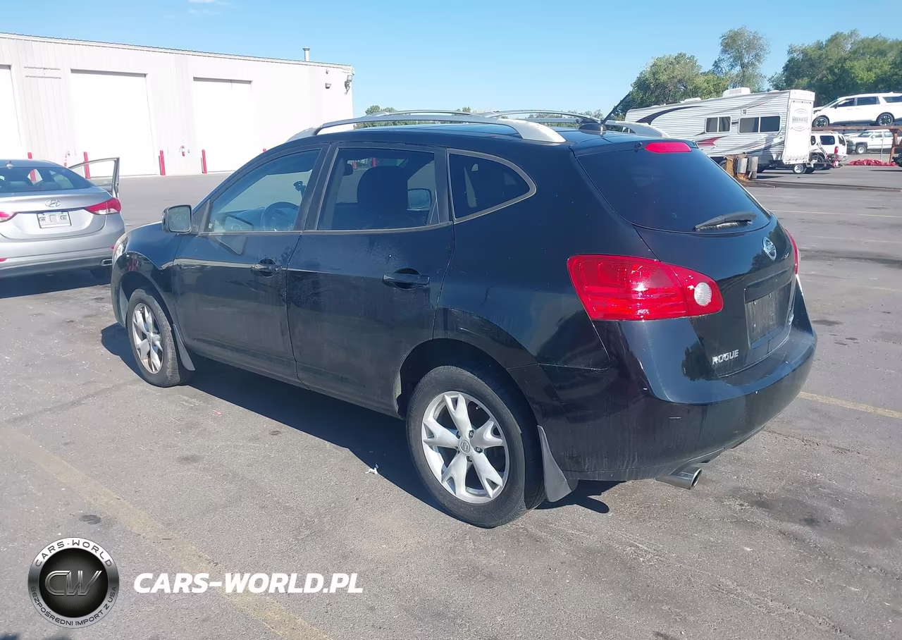 2008 Nissan Rogue Sl VIN:JN8AS58V68W129420 - 3