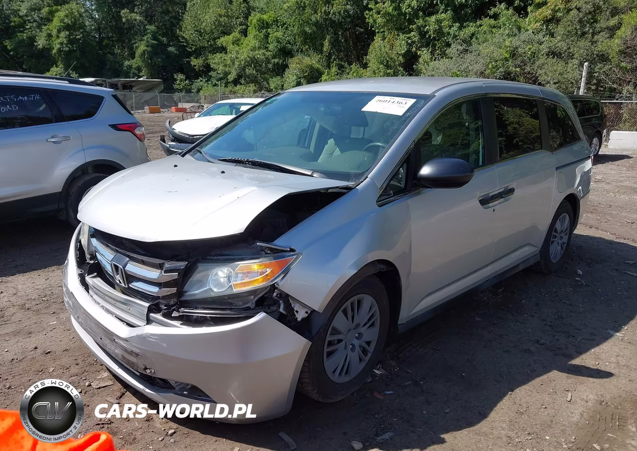 2014 Honda Odyssey Lx VIN:5FNRL5H24EB011576 - 2