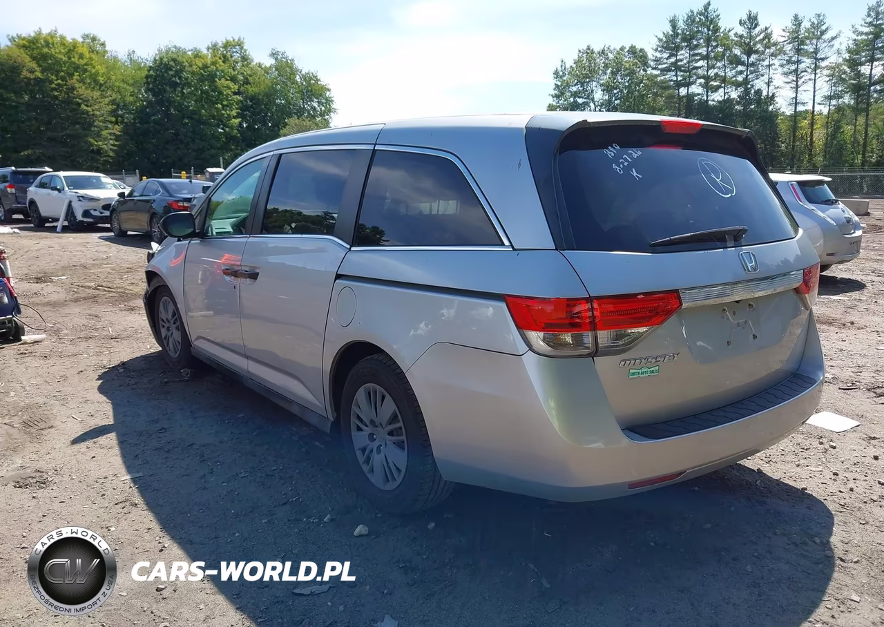 2014 Honda Odyssey Lx VIN:5FNRL5H24EB011576 - 3