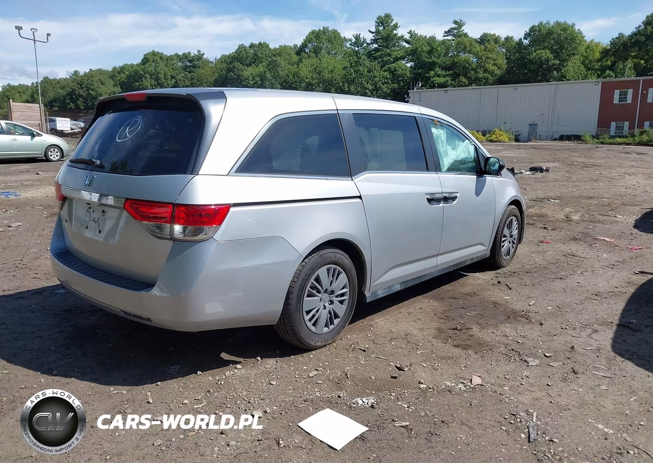 2014 Honda Odyssey Lx VIN:5FNRL5H24EB011576 - 4