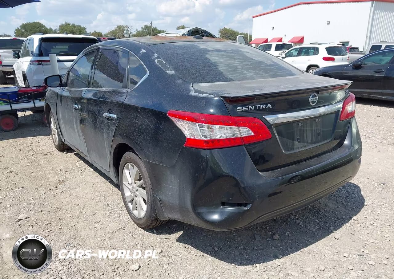 2015 Nissan Sentra Sv VIN:3N1AB7AP3FY285653 - 3