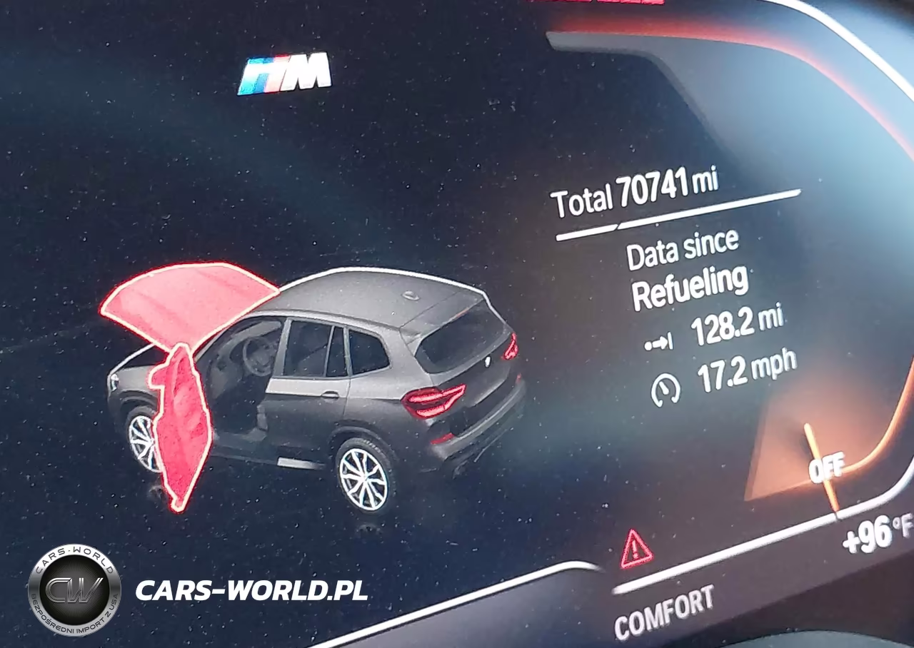 2021 BMW X3 Sdrive30I VIN:5UXTY3C00M9H70298 - 7