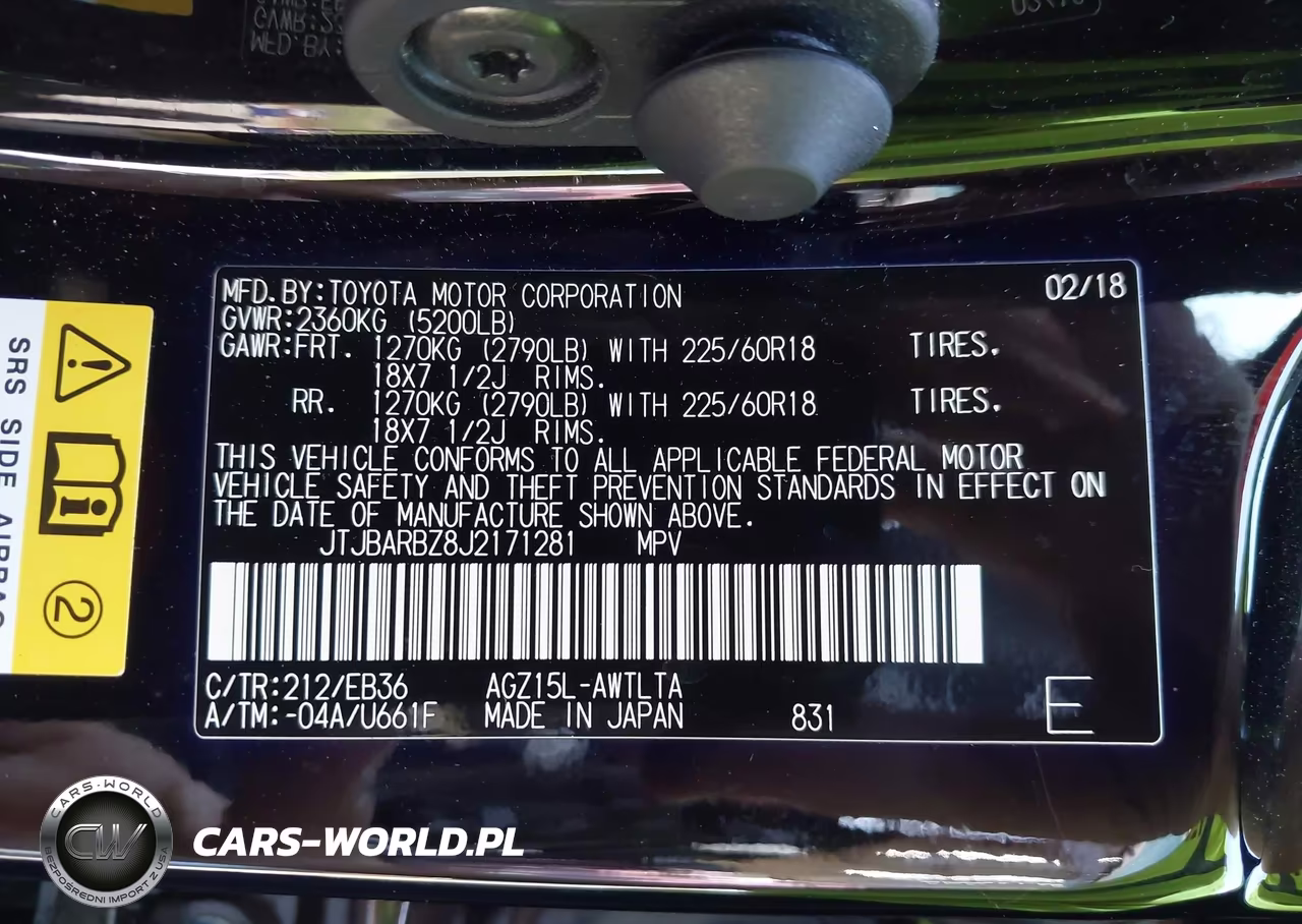 2018 Lexus Nx 300 F Sport VIN:JTJBARBZ8J2171281 - 9