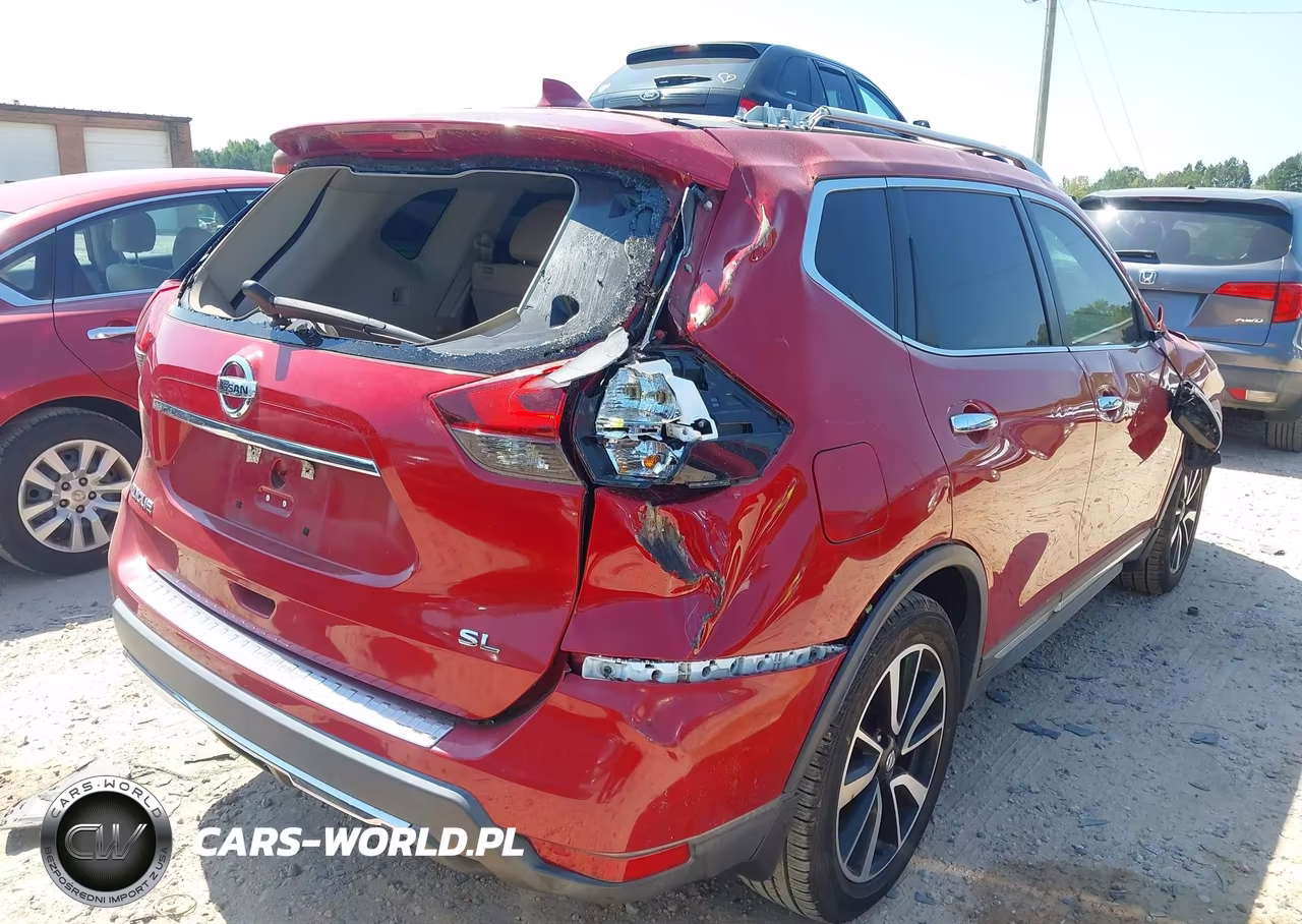 2017 Nissan Rogue Sl VIN:5N1AT2MT7HC760685 - 4