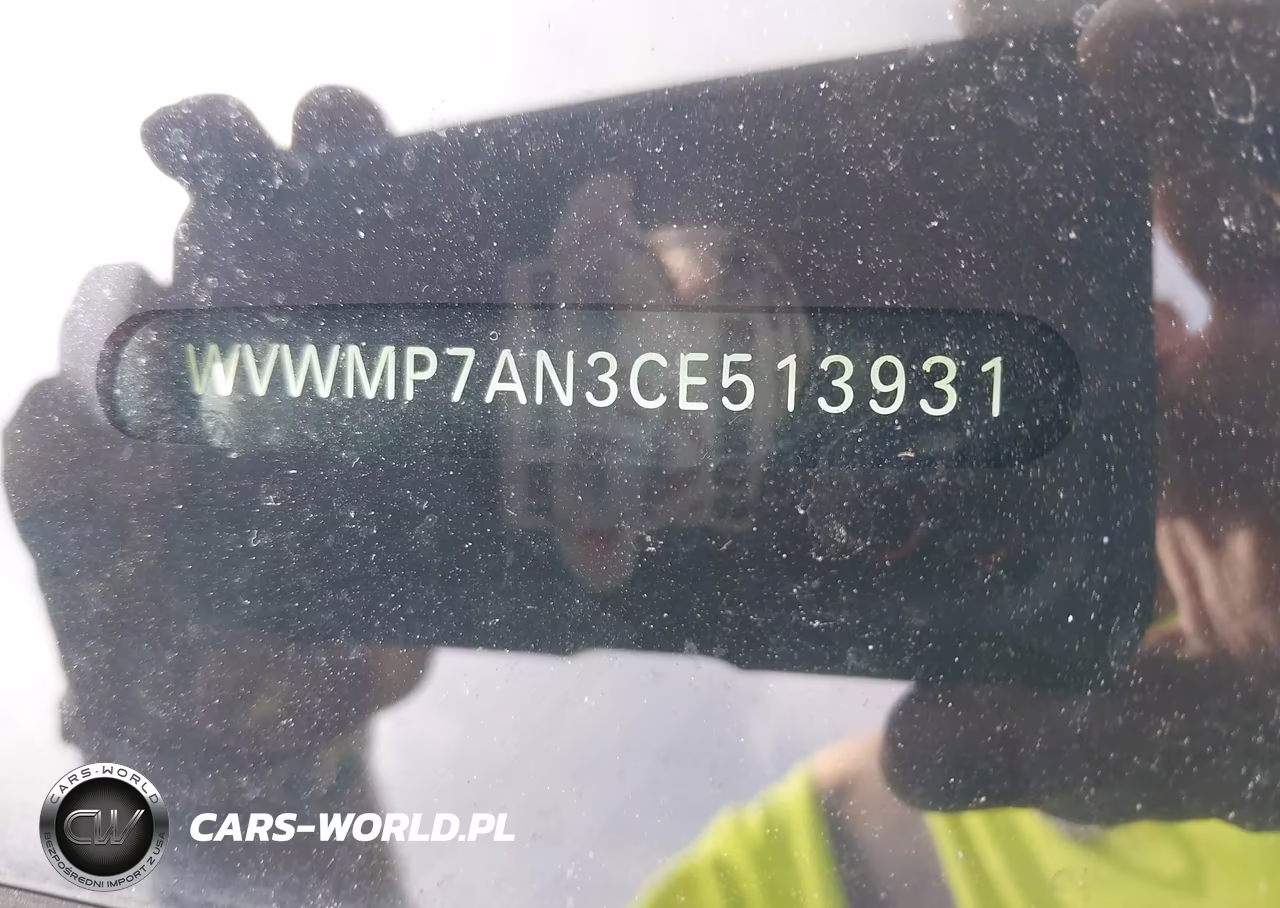 2012 Volkswagen Cc Sport VIN:WVWMP7AN3CE513931 - 12