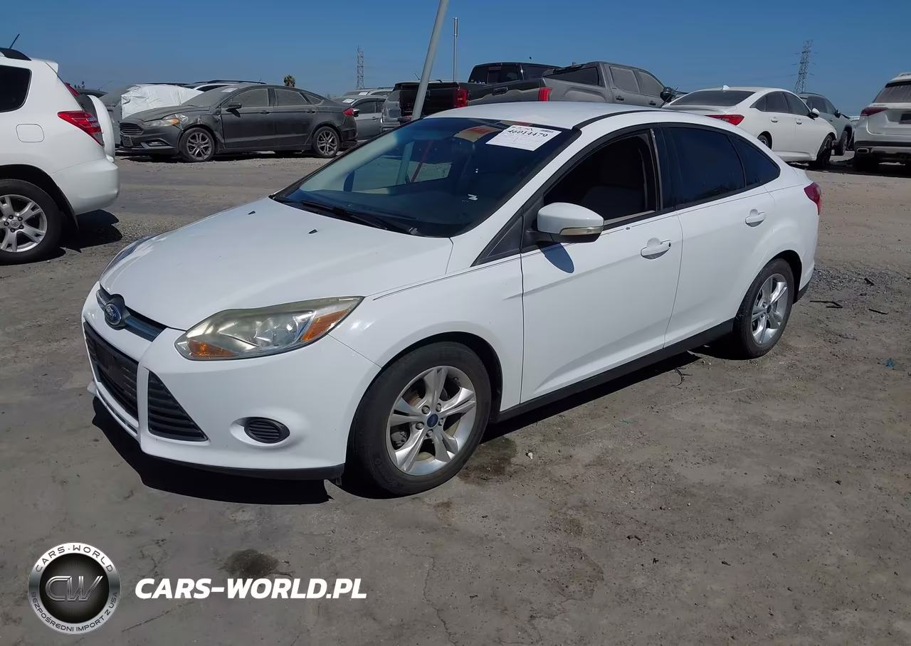 2014 Ford Focus Se VIN:1FADP3F25EL103627 - 2