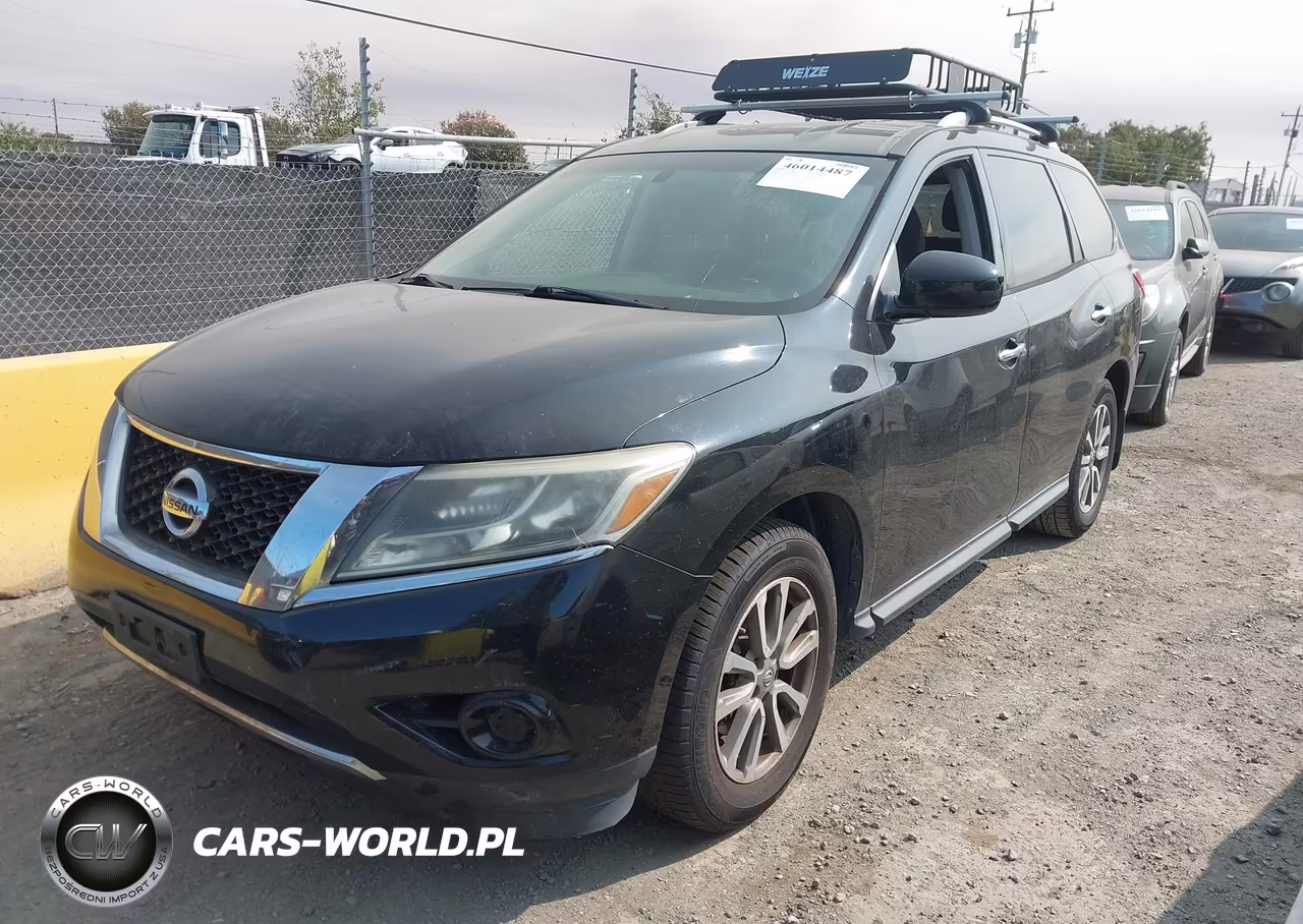 2014 Nissan Pathfinder Sv VIN:5N1AR2MN9EC672006 - 2