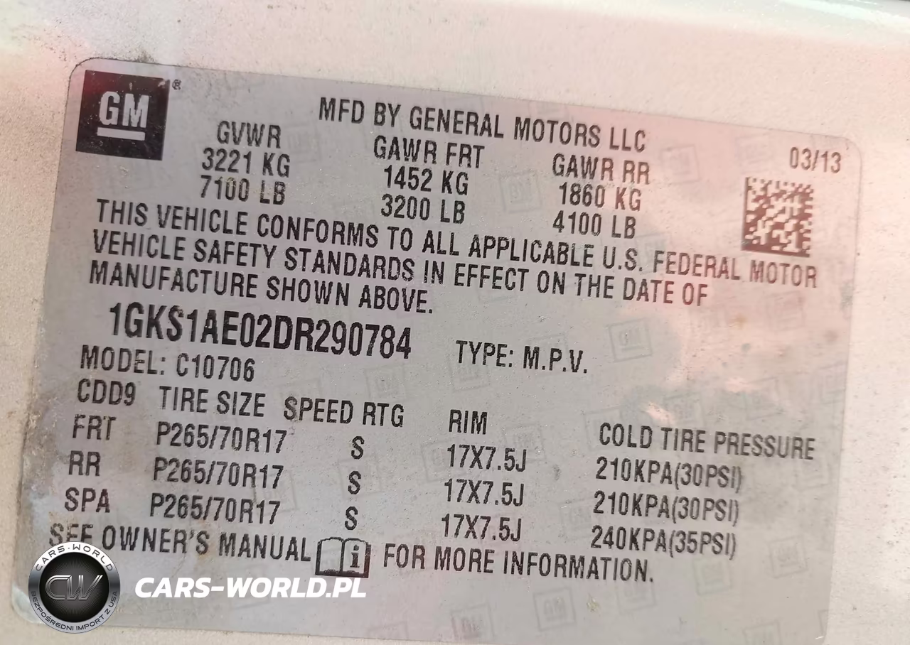 2013 GMC Yukon Sle VIN:1GKS1AE02DR290784 - 9