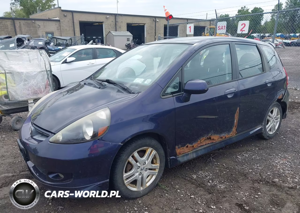 2008 Honda Fit Sport VIN:JHMGD386X8S070018 - 2