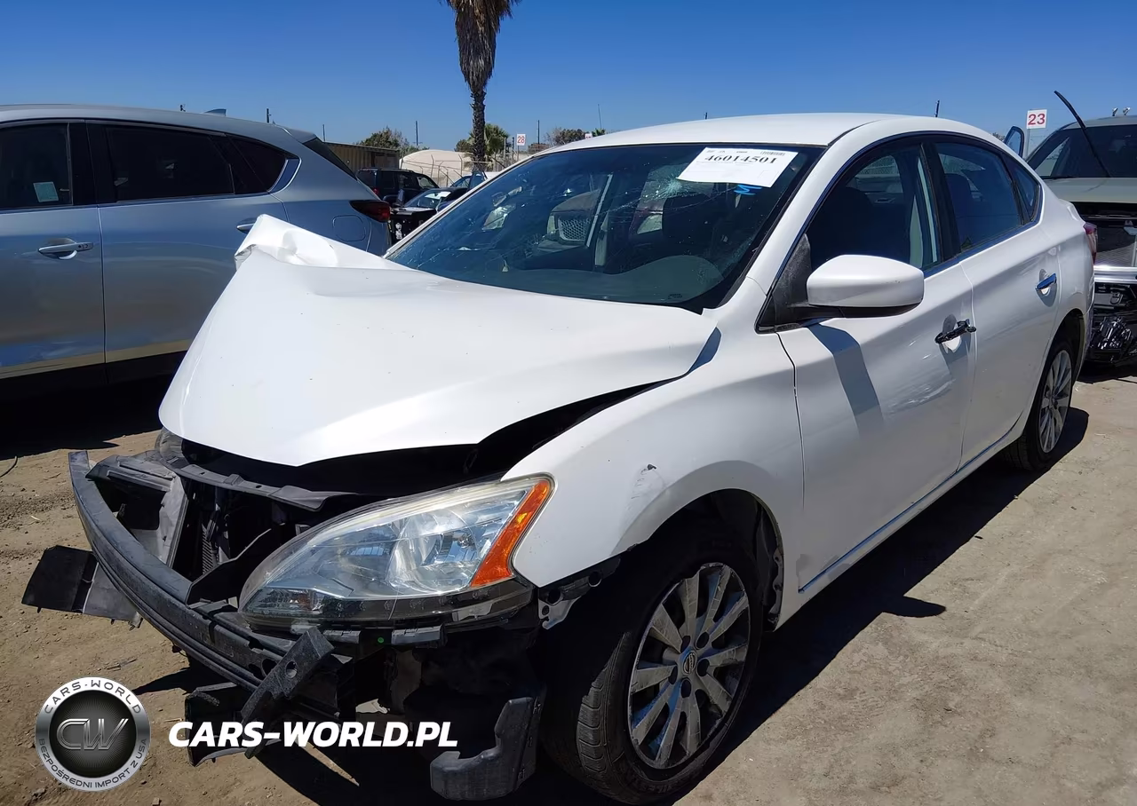 2013 Nissan Sentra Sv VIN:3N1AB7AP9DL776447 - 2