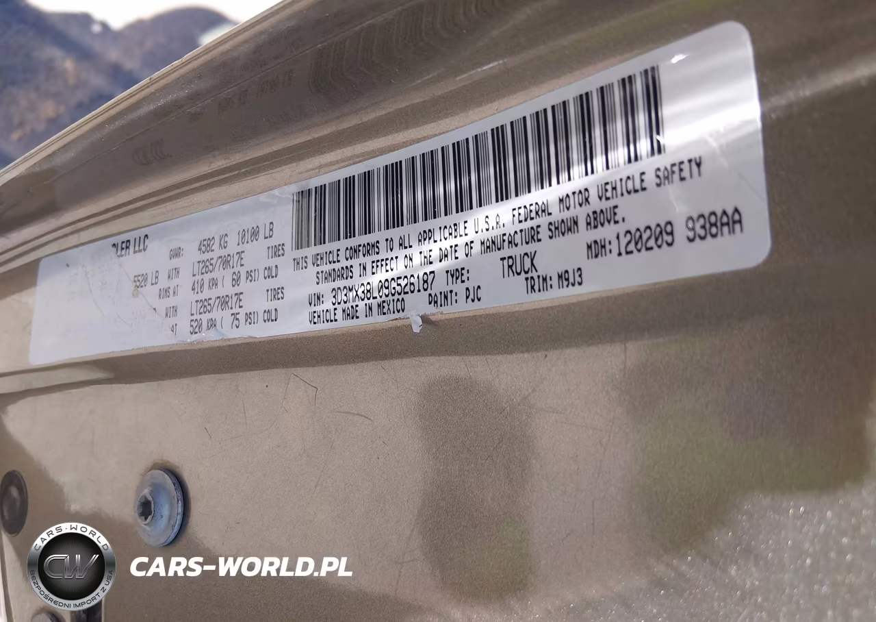2009 Dodge Ram 3500 Slt VIN:3D3MX38L09G526187 - 8