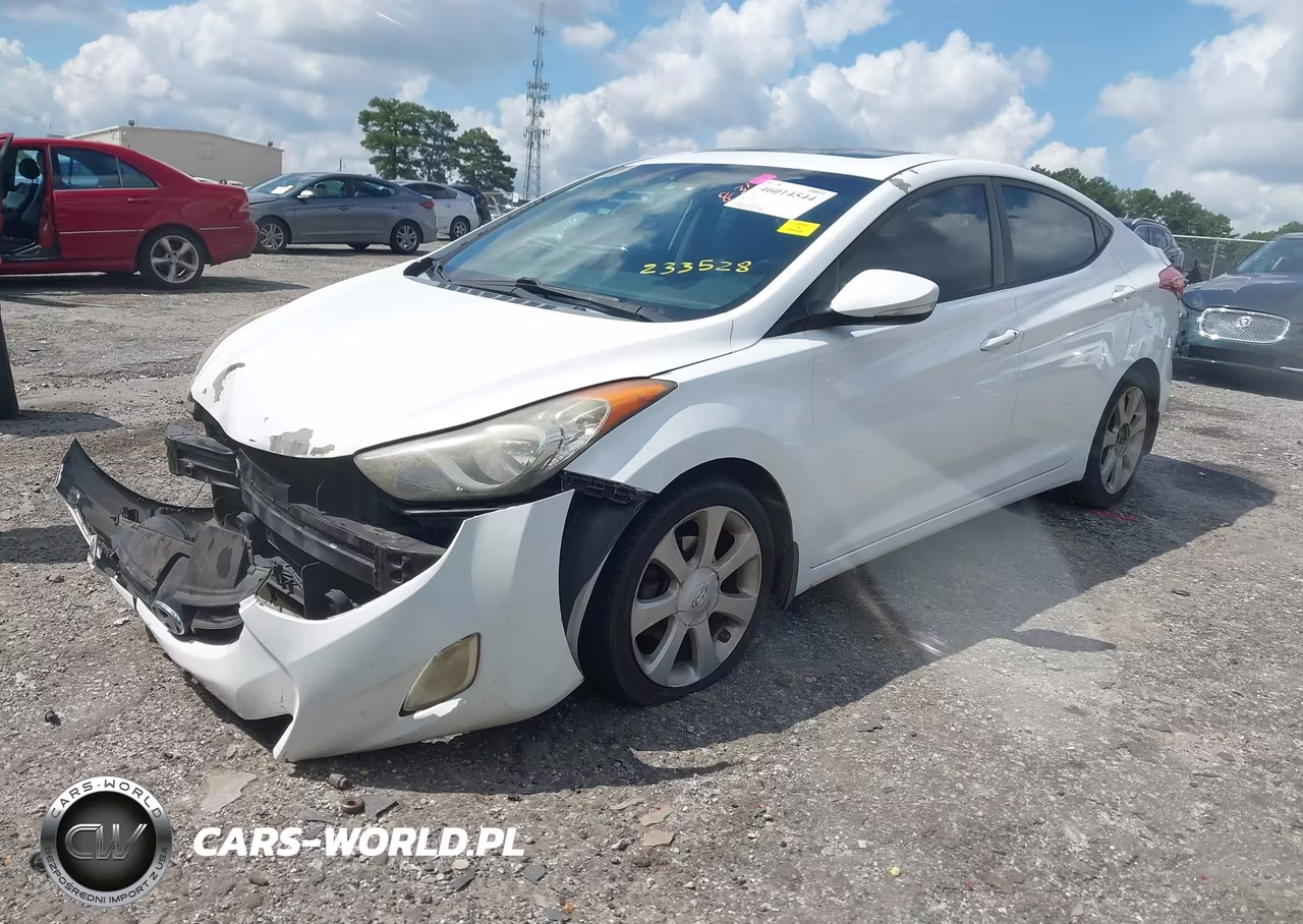 2013 Hyundai Elantra Limited VIN:5NPDH4AE4DH233528 - 2
