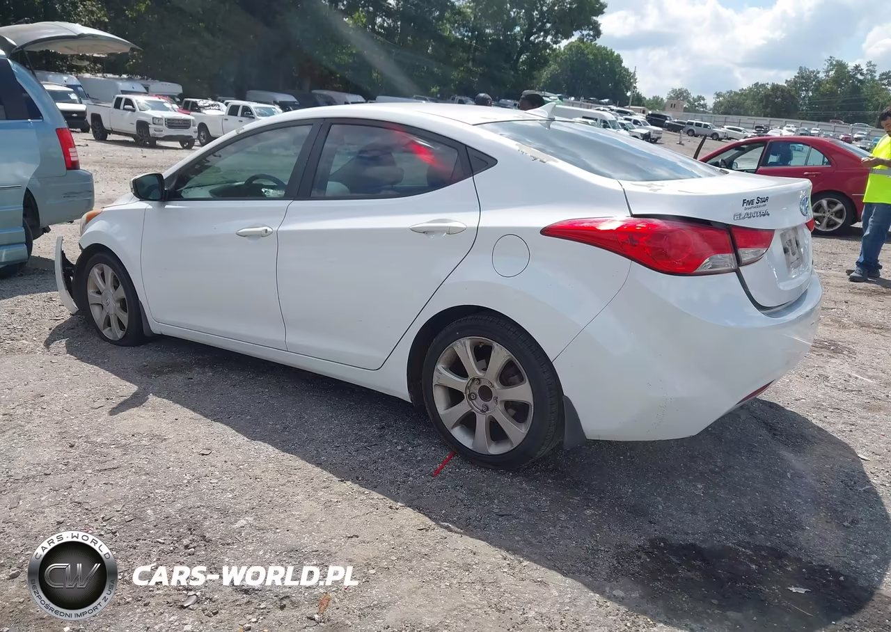 2013 Hyundai Elantra Limited VIN:5NPDH4AE4DH233528 - 3