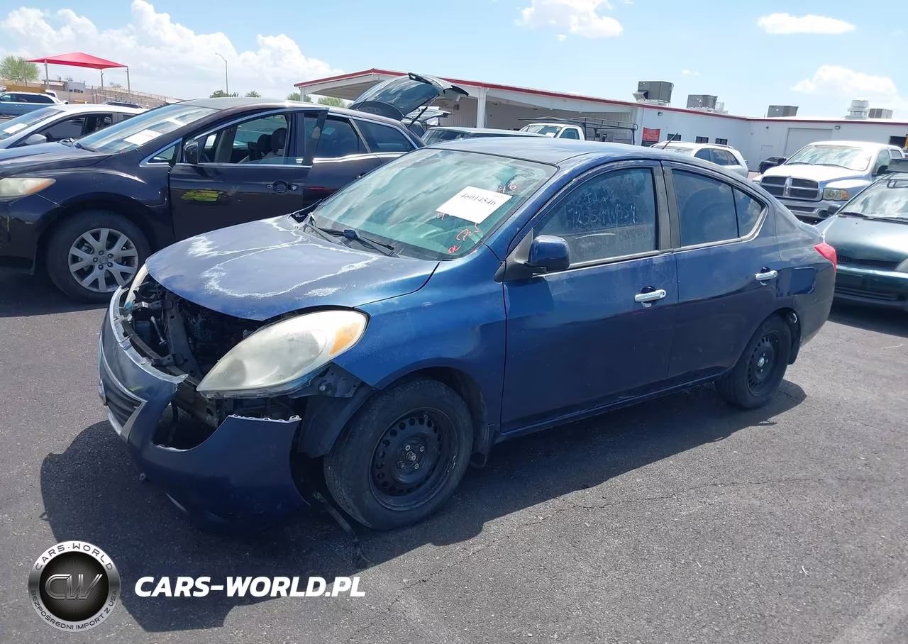2014 Nissan Versa 1.6 Sv VIN:3N1CN7AP0EK463567 - 2