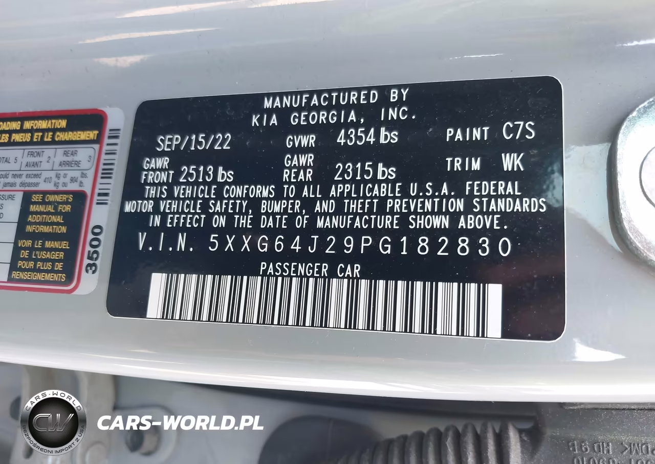 2023 Kia K5 Gt-Line VIN:5XXG64J29PG182830 - 9
