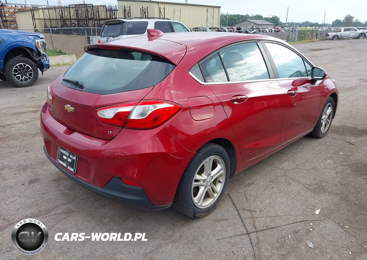 2017 Chevrolet Cruze Lt Auto VIN:3G1BE6SM0HS527191 - 4