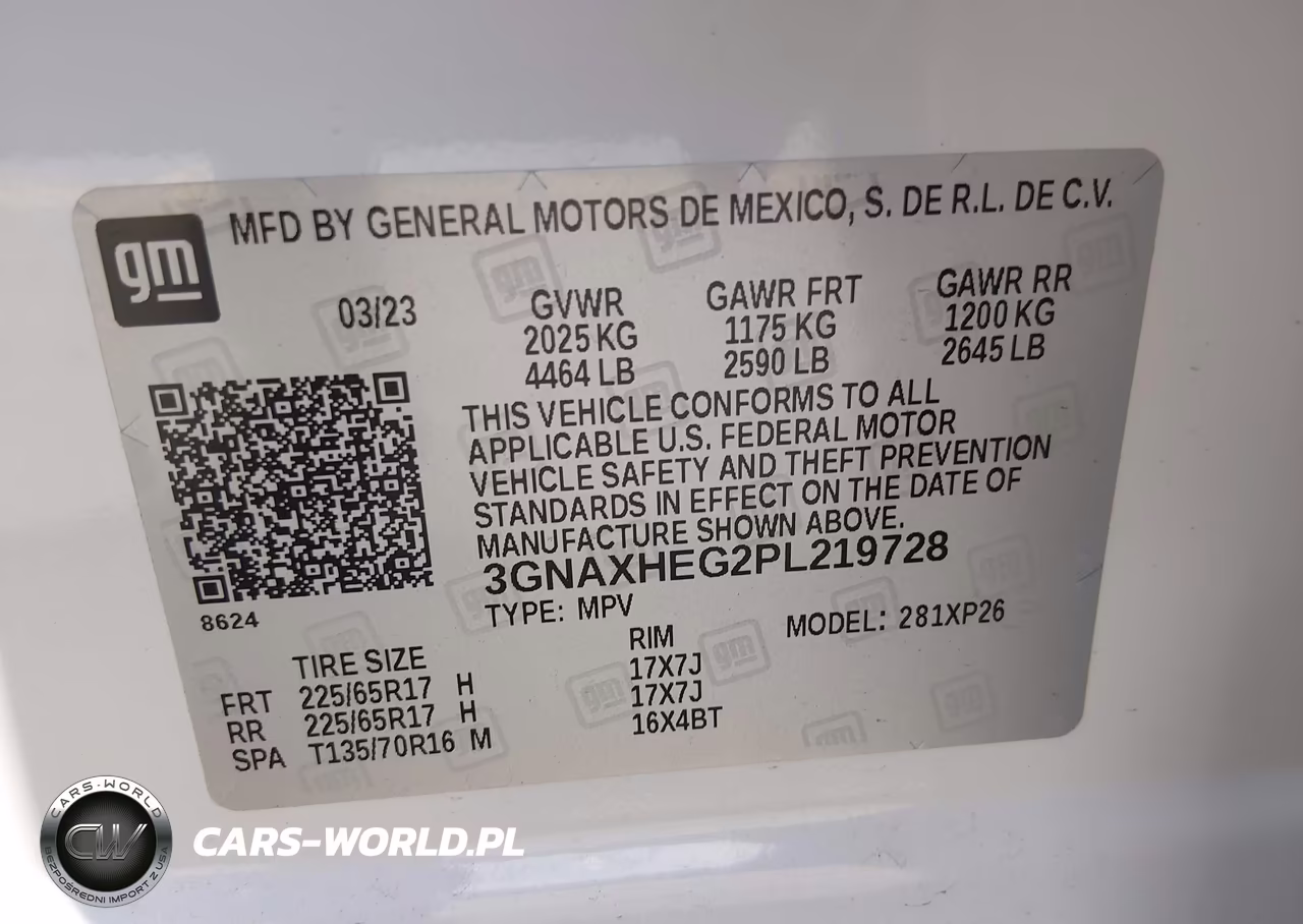 2023 Chevrolet Equinox Fwd Ls VIN:3GNAXHEG2PL219728 - 9