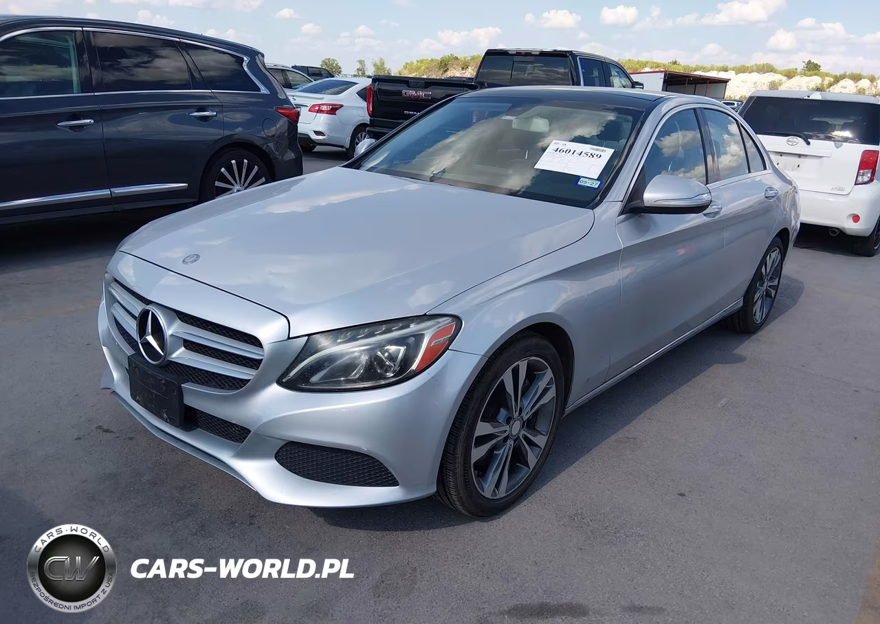 2015 Mercedes-Benz C 300 4Matic VIN:55SWF4KB1FU003688 - 2