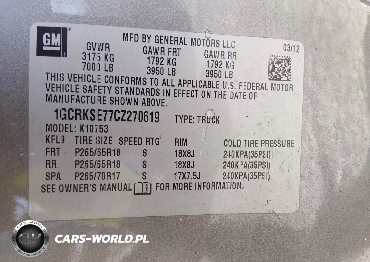2012 Chevrolet Silverado 1500 Lt VIN:1GCRKSE77CZ270619 - 9