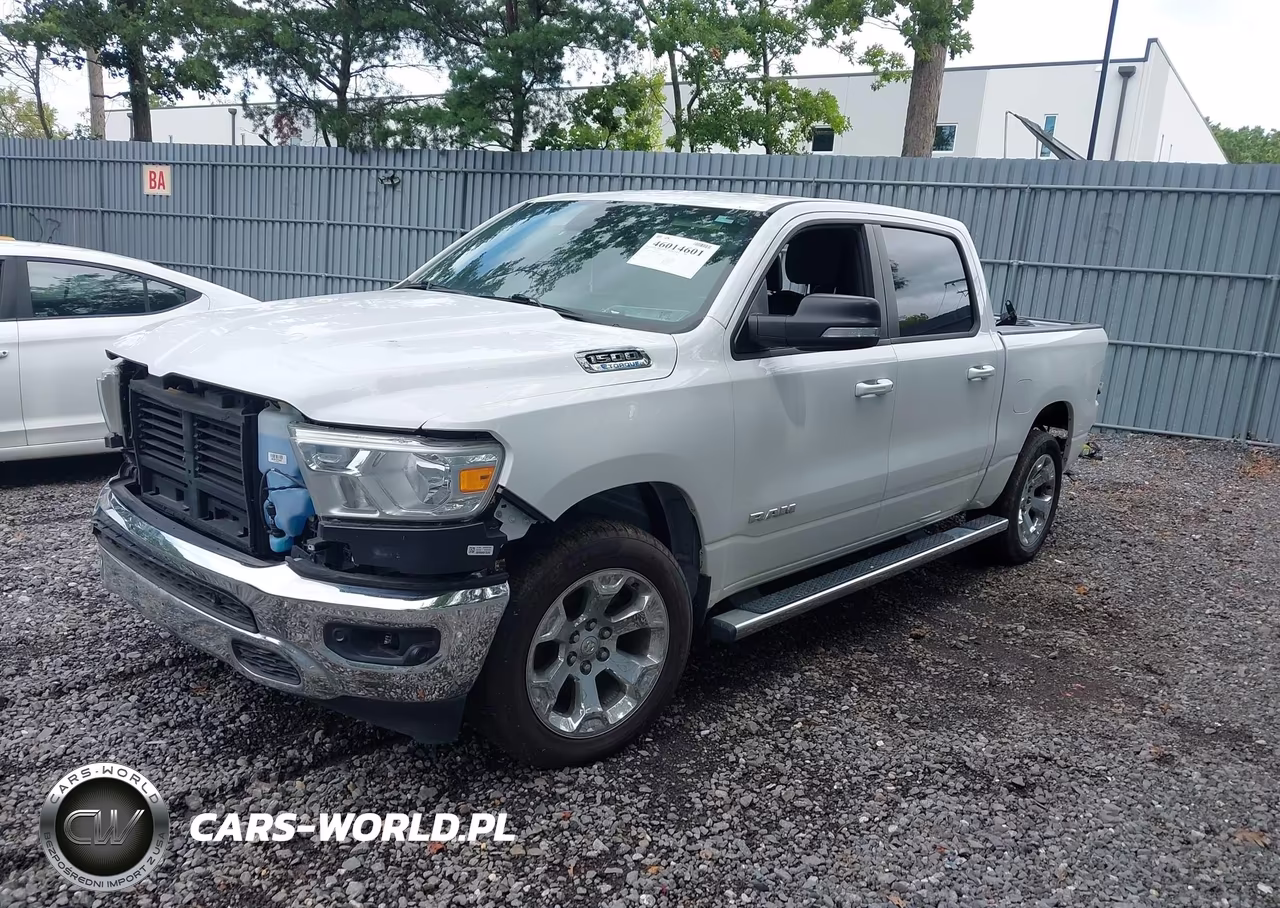 2021 Ram 1500 Big Horn 4X4 5'7 Box VIN:1C6RRFFGXMN784191 - 2