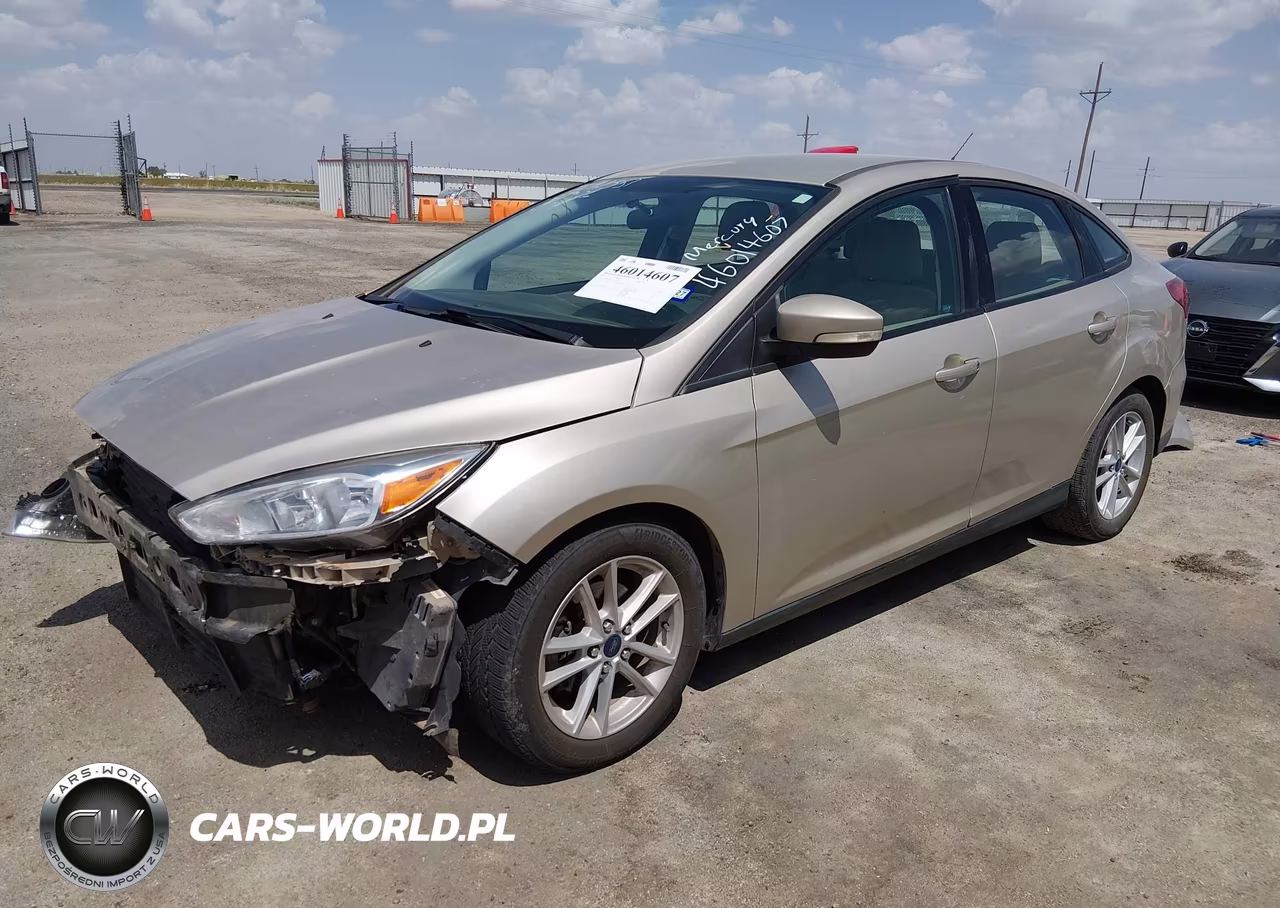 2017 Ford Focus Se VIN:1FADP3F26HL229788 - 2