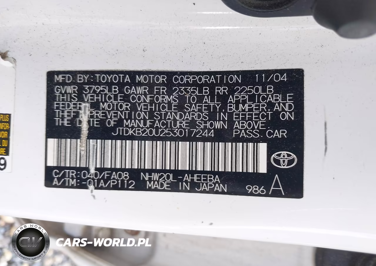 2005 Toyota Prius VIN:JTDKB20U253017244 - 9