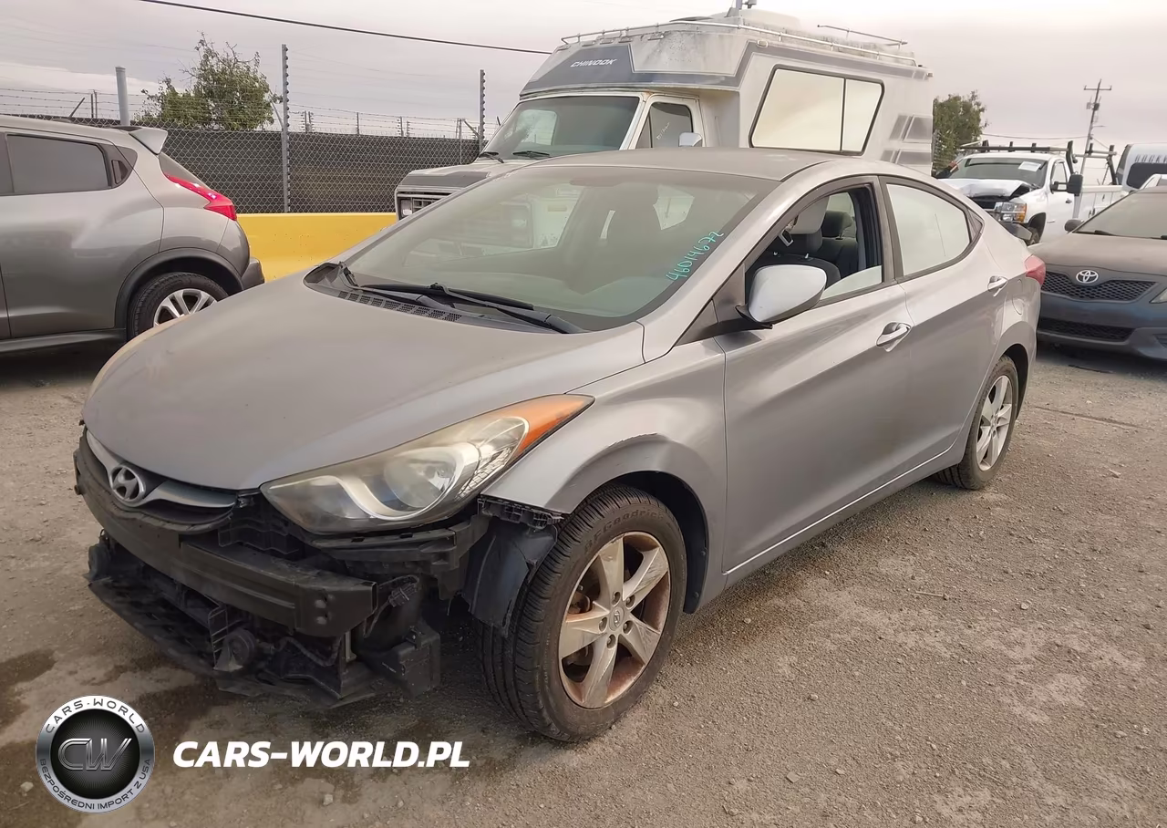 2013 Hyundai Elantra Gls VIN:KMHDH4AE5DU011730 - 2