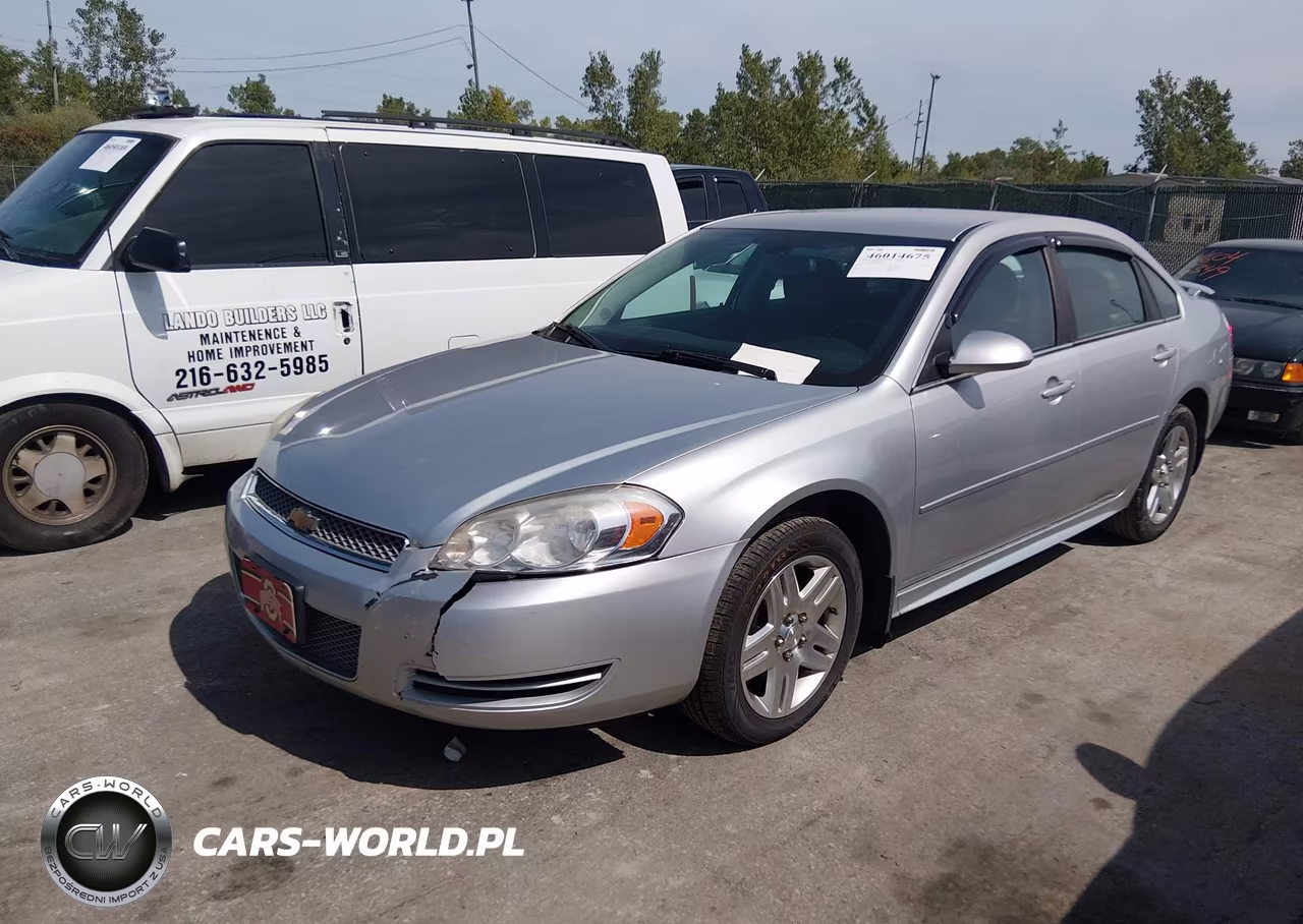2013 Chevrolet Impala Lt VIN:2G1WB5E36D1186442 - 2