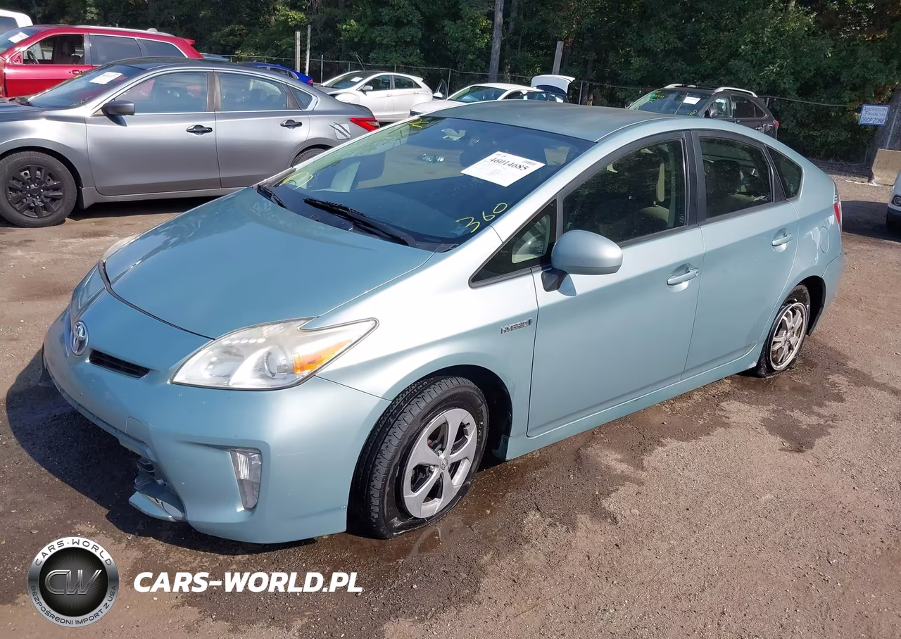 2013 Toyota Prius Three VIN:JTDKN3DU4D1680767 - 2