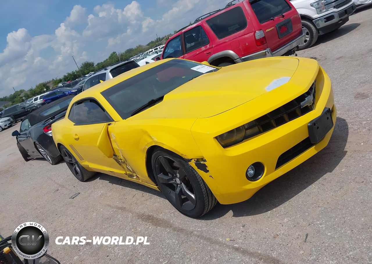 2012 Chevrolet Camaro 2Lt VIN:2G1FC1E31C9187343 - 1