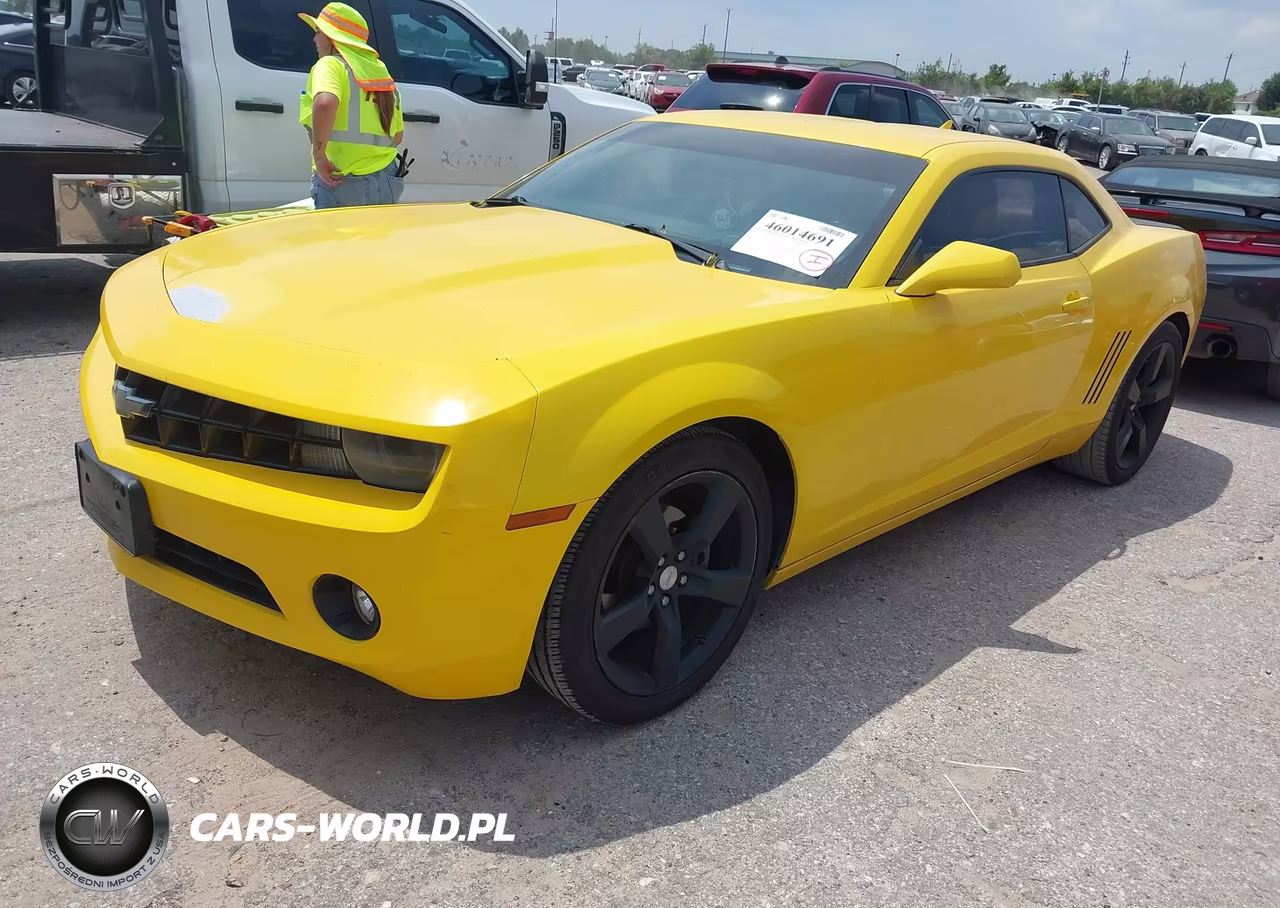 2012 Chevrolet Camaro 2Lt VIN:2G1FC1E31C9187343 - 2