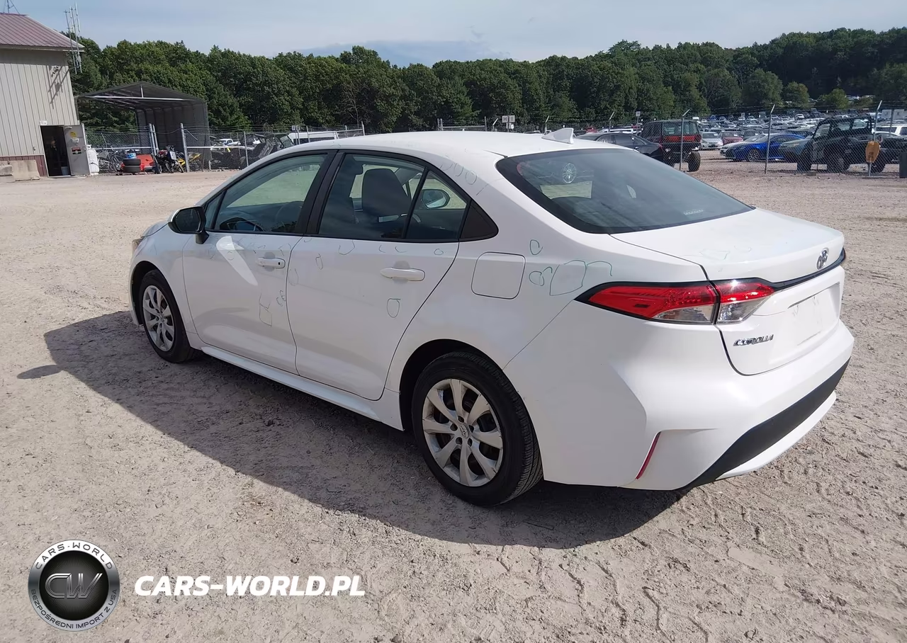 2021 Toyota Corolla Le VIN:5YFEPMAEXMP192638 - 3