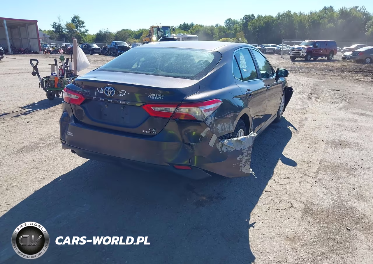 2018 Toyota Camry Hybrid Le VIN:4T1B31HK8JU500909 - 4