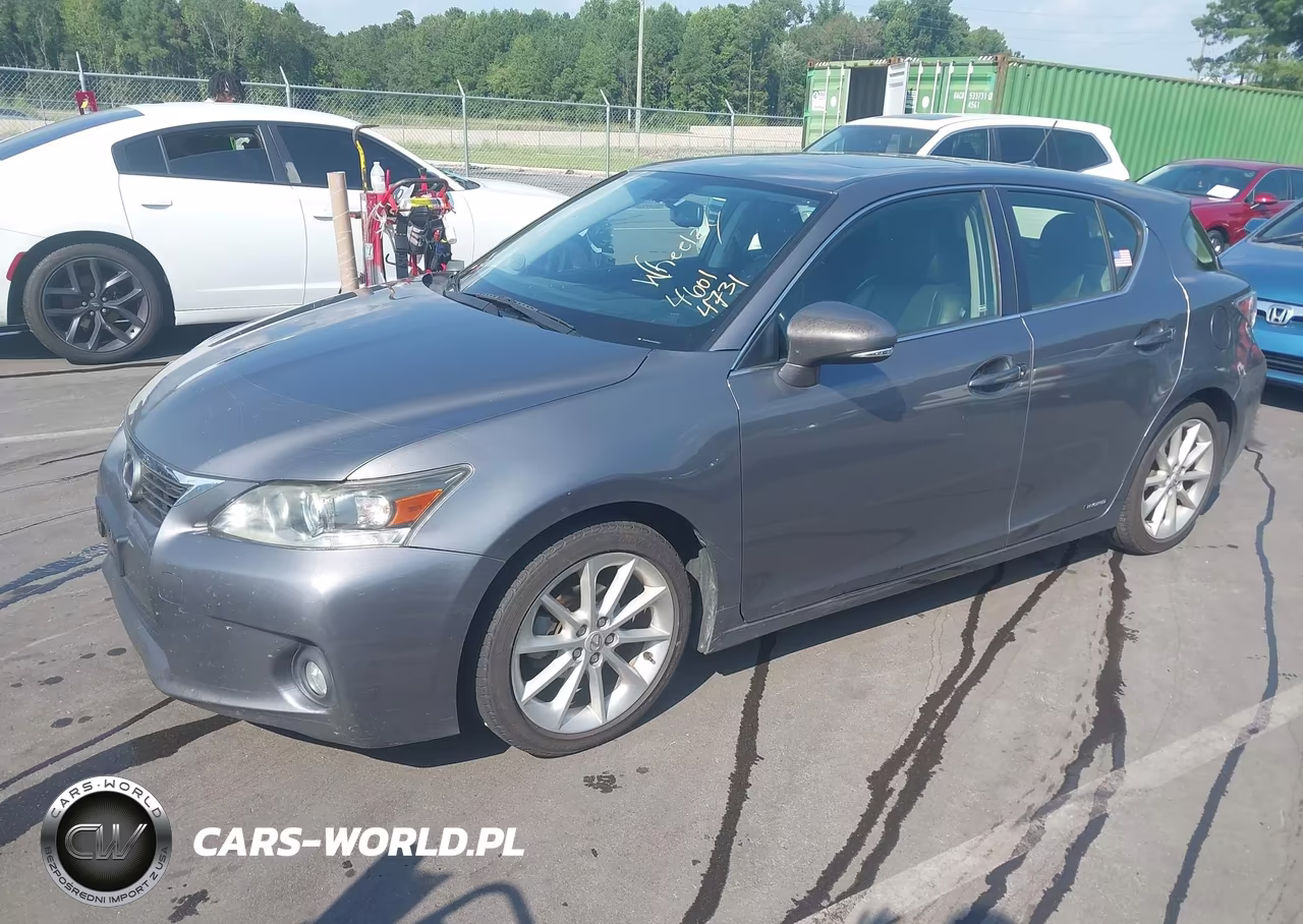 2012 Lexus Ct 200H Premium VIN:JTHKD5BH0C2050921 - 2