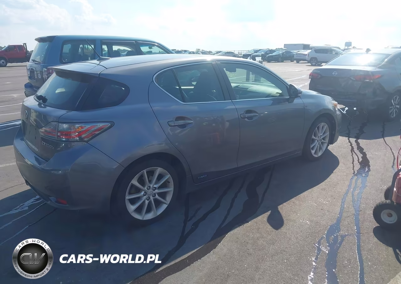 2012 Lexus Ct 200H Premium VIN:JTHKD5BH0C2050921 - 4
