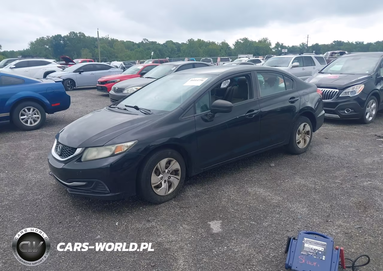 2014 Honda Civic Lx VIN:2HGFB2F59EH509088 - 2