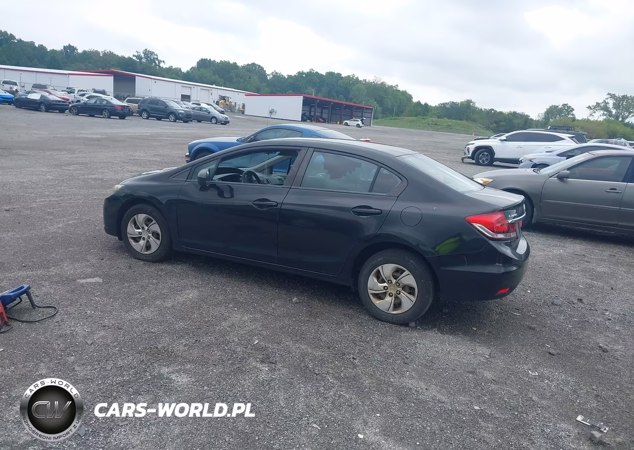 2014 Honda Civic Lx VIN:2HGFB2F59EH509088 - 3