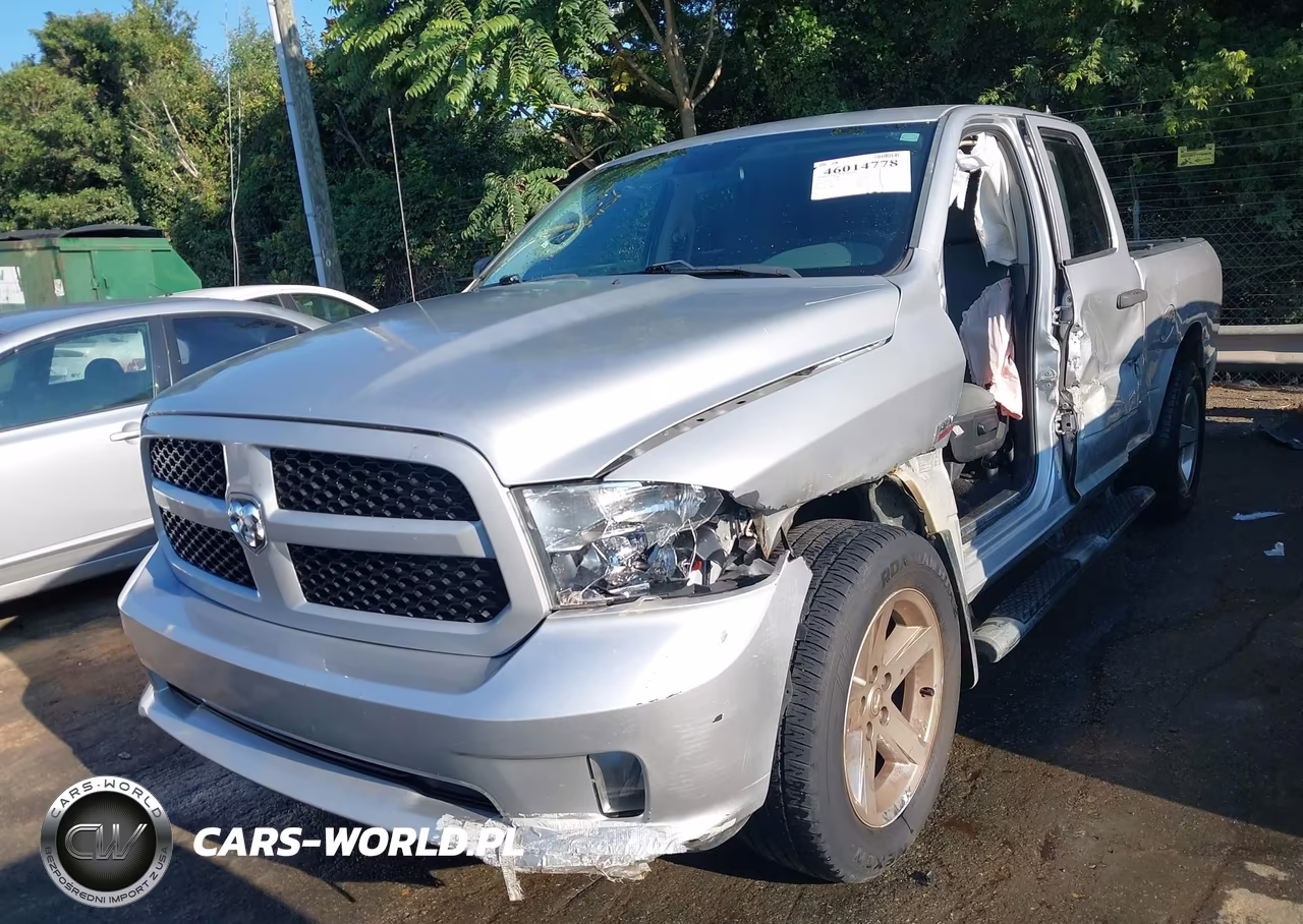 2017 Ram 1500 Express 4X4 6'4 Box VIN:1C6RR7FTXHS796299 - 2