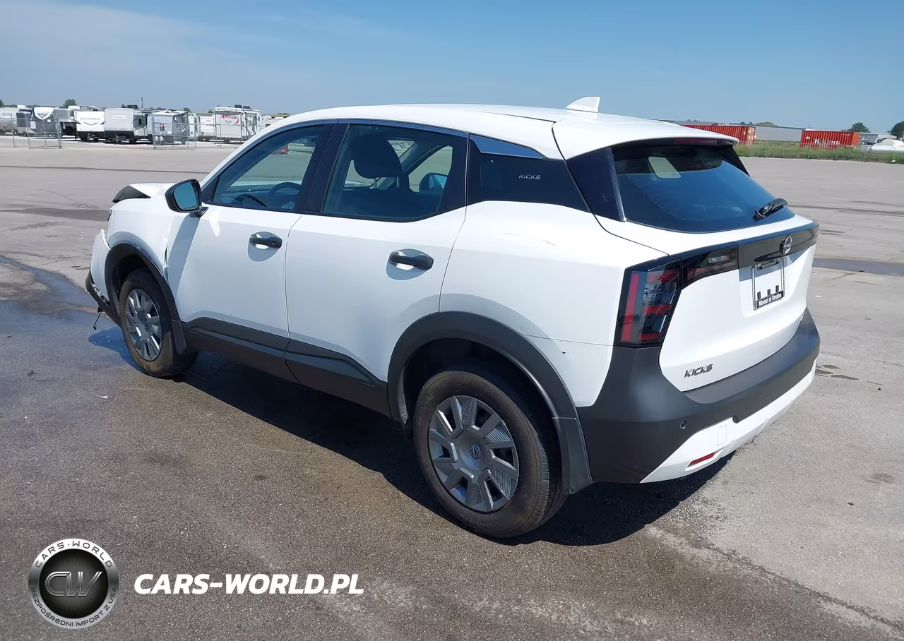 2025 Nissan Kicks S Intelligent Awd VIN:3N8AP6BB8SL317794 - 3